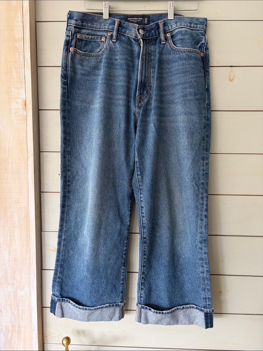 Abercrombie & Fitch Baggy Jeans (Men’s) – Size 33x30